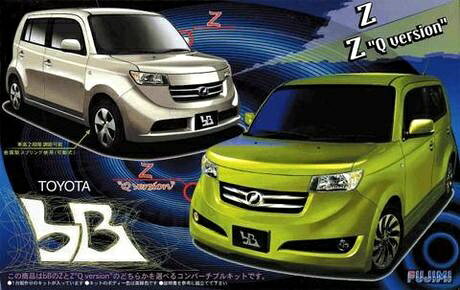 フジミ模型 1/24 インチアップ トヨタNEWbB Z/Z“Q ver.”