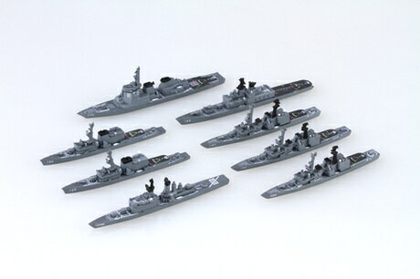 フジミ模型 1/3000 集める軍艦シリーズ 海上自衛隊第2護衛隊群 1998年