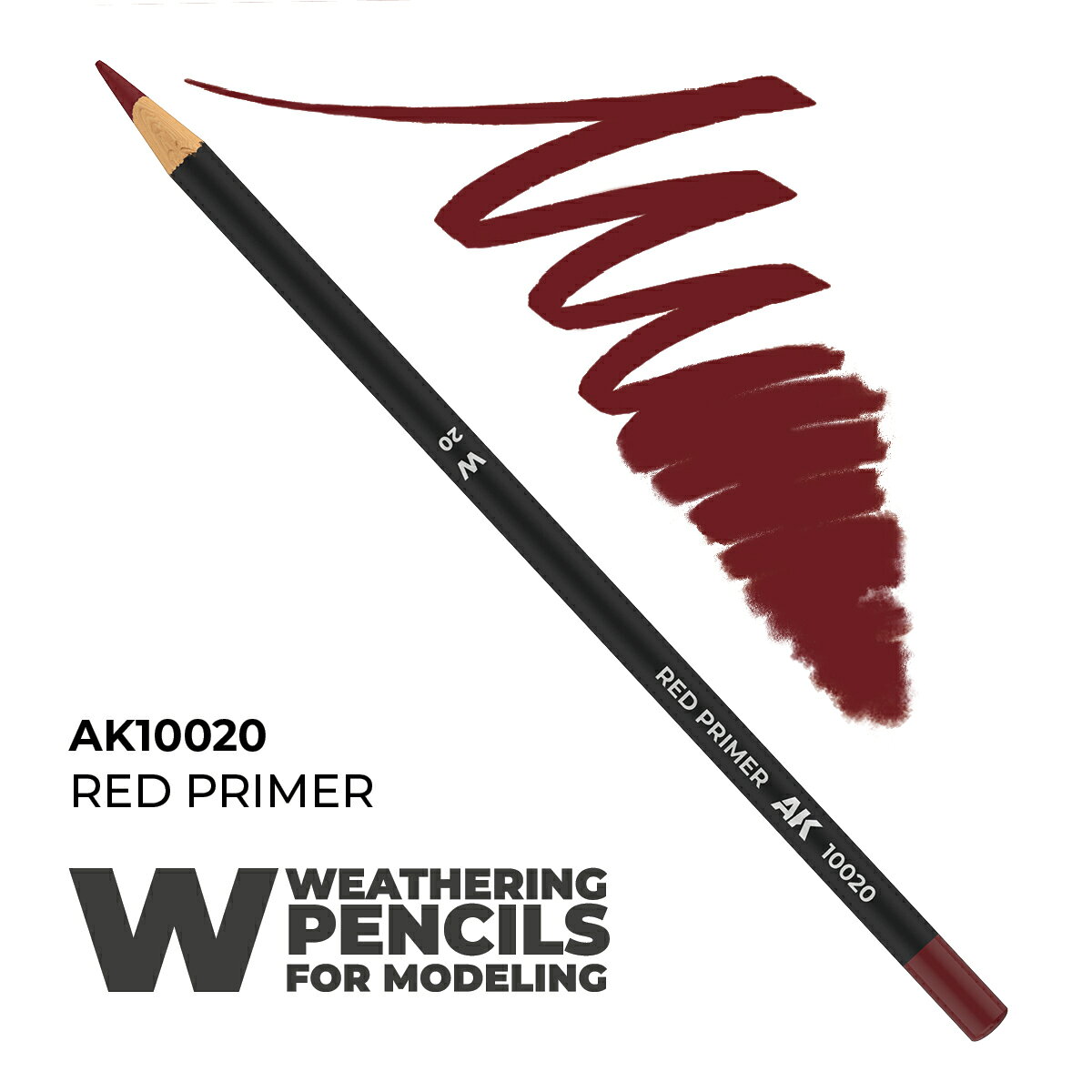 AKインタラクティブ ウェザリングペンシル レッドプライマー AK10020