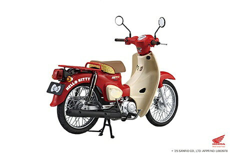 フジミ模型 1/12 NEXTシリーズ ホンダ スーパーカブ50タイプ・ハローキティ