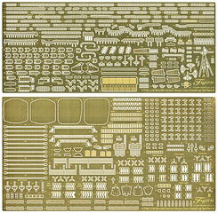 フジミ模型 1/700 グレードアップパーツシリーズ 日本海軍航空母艦 天城 純正エッチングパーツ