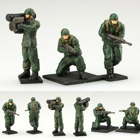 フジミ模型 プラモデル 1/72 ミリタリー 陸上自衛隊隊員 地上用1