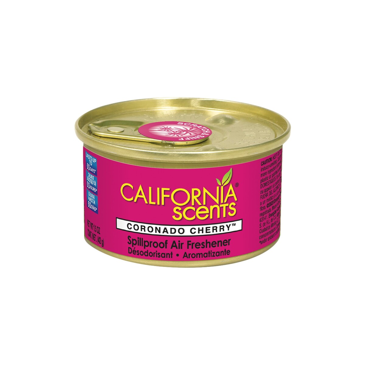 CALIFORNIASCENTSカリフォルニアセンツコロナドチェリー12個セット缶タイプエアフレッシュナー芳香剤消臭カー用品