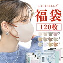 🎁【2025新春福袋】3D立体マスク 福袋120枚 マスク 血色マスク 不織布 くちばし マスク 不織布マスク 立体 3層マスク 美容医師監修 ...
