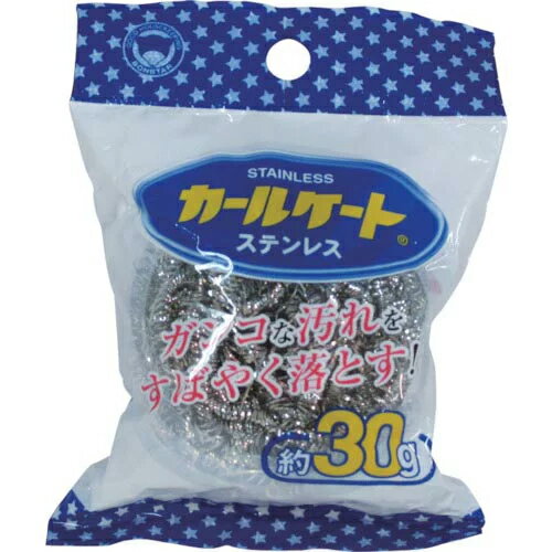 ボンスター カールケートステンレス K-135 /30g ＊ボンスター販売 キッチン スポンジ たわし 食器洗い