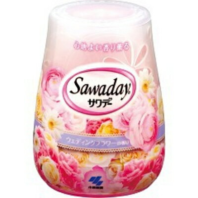 サワデー ウェディングフラワの香り 140g ＊小林製薬 サワデー 芳香剤 消臭剤 部屋用 置き型