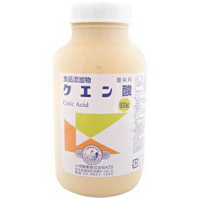 食添クエン酸 500g ＊小堺製薬 サプリメント スポーツサプリ クエン酸