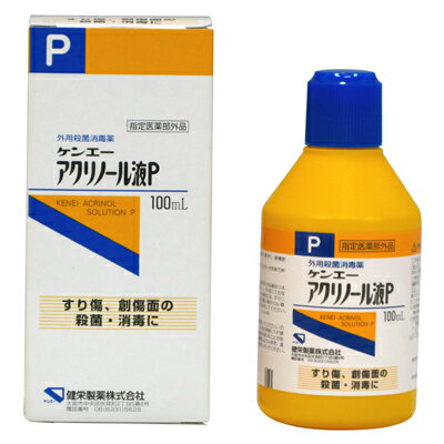 アクリノール液P 100mL ＊医薬部外品 健栄製薬 除菌 殺菌消毒 ウイルス 花粉 感染対策