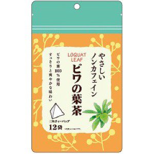 やさしいノンカフェイン ビワの葉茶 2g×12袋 ＊リブ・ラボラトリーズ 健康茶 カテキン 食物繊維