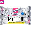 クイックルワイパー 立体吸着ウエットシート ストロング 12枚 ＊花王 クイックル Quickle 掃除用品 お掃除 モップ クイックルワイパー