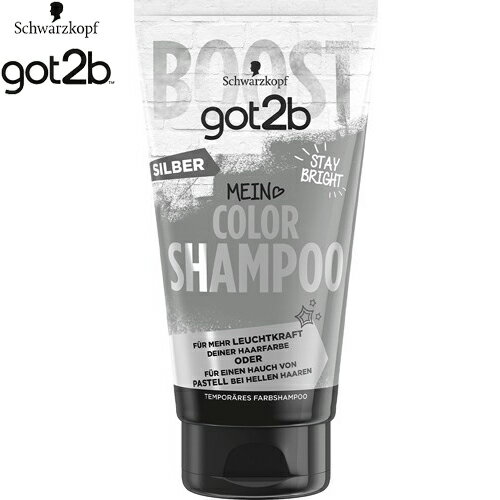 got2b カラーシャンプー シルバー 150mL ＊シュワルツコフ ヘンケル ゴットゥービー ヘアケア シャンプー