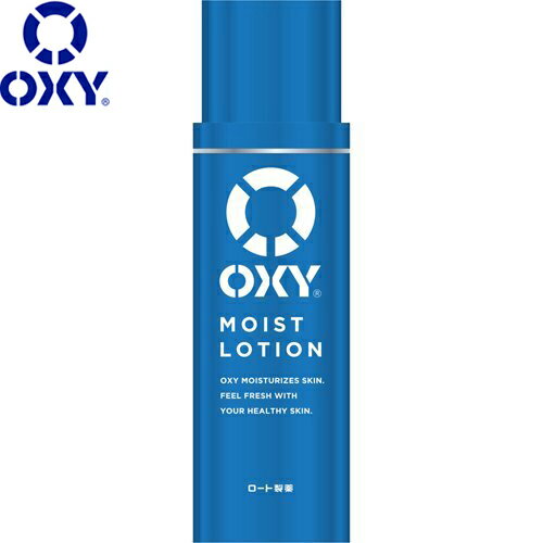 オキシー モイストローション 170mL ＊ロート製薬/うるおい与え/しっとり気持ちいい/化粧水/乳液/美容液/べたつかず/トロミあるみずみずしい使い心地/乳酸発酵ヒアルロン酸/1本でスキンケア完了/OXY 男性化粧水 フェイスケア スキンケア