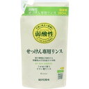 ◆商品説明 ・「無添加せっけんシャンプー」の後にご使用していただくリンス（詰替え用）です。 ・せっけんシャンプーは、洗髪後の髪にギシギシ感が残ることがあります。本品は、クエン酸がシャンプー後のアルカリに傾いた髪と地肌を中和し、指どおりよく整...