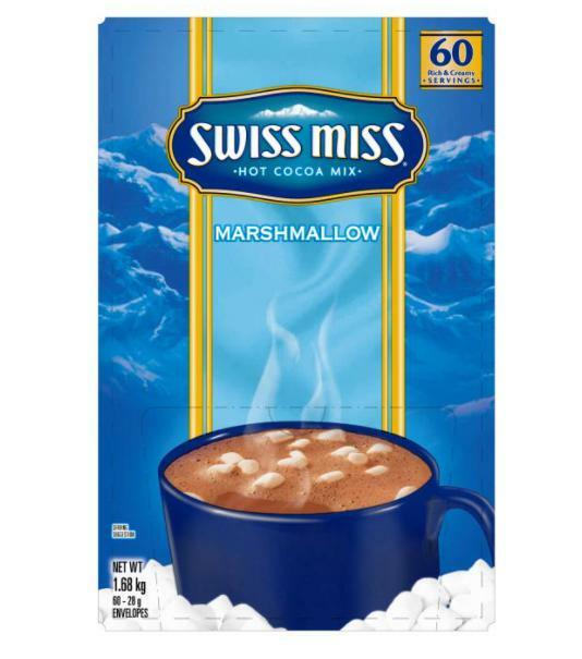 スイスミス ミルク チョコレート ココア (マシュマロ入り) 60袋 コストコ 商品 Hot Cocoa 飲料 Swiss Miss インスタント