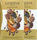 ゴディバ　マスターピース　アソートボックス 360g 2個セット コストコ商品 限定 チョコ チョコレート 詰め合わせ アソート おやつ 甘党
