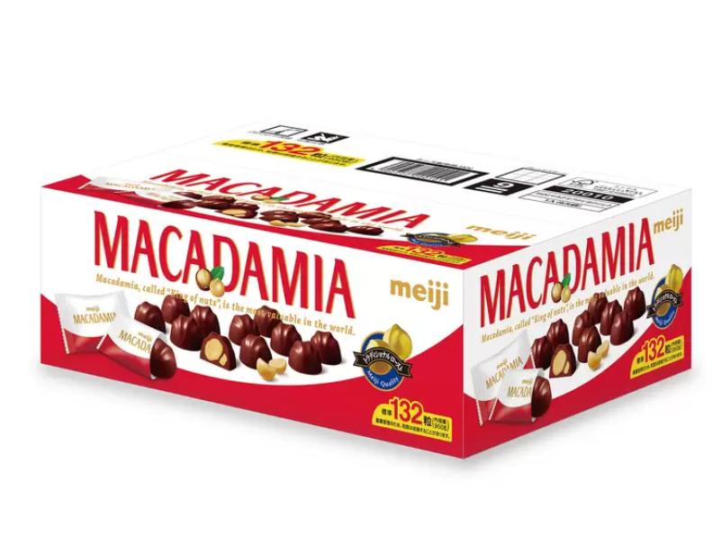 }J_~A`R[g 132Meiji Macadamia Chocolate 132 pieces RXgRi  `R `R[g lߍ킹 A\[g  Ó}