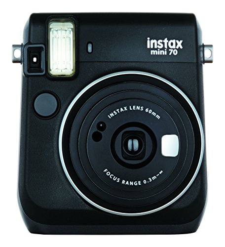富士フイルム(FUJIFILM) インスタントカメラ チェキ instax mini 70 ブラック INS MINI 70N BLACK