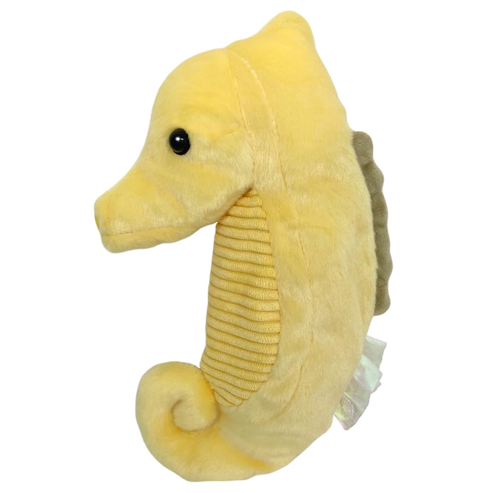 ベストエバー(Bestever) ワイルドアニマル ペンケース タツノオトシゴ 25×8×15cm ぬいぐるみ 筆箱 ポーチ 48125