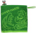 丸眞 ハンドタオル 任天堂 マリオ 25×25cm パックンフラワー 綿100% 4485004800