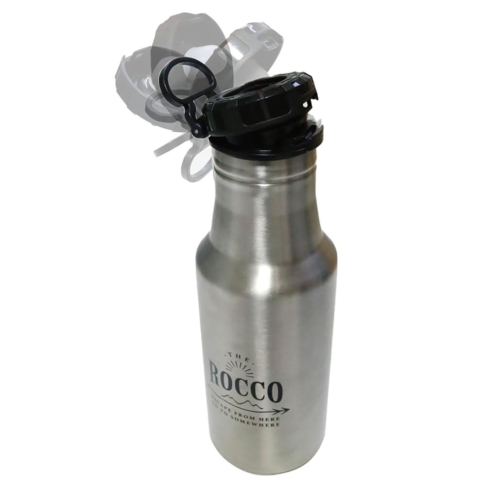 ロッコ マグボトル グローバルアロー ロッコ ワンタッチボトル シルバー 500ml Rocco OT Bottle 500 SV K04-8081