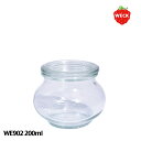 WECK ウェック デコ WE902 キャニスター 200ml S ガラス保存容器