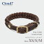    Cloud7 饦7 顼 ȥѡ ɥ֥饦  XS/S/M Dog Collar Central Park Saddle Brown Gold ľ͢