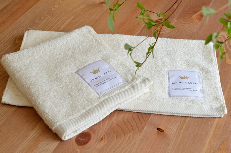 ORGANIC TOWEL HAND / オーガニックタオルハンド LIP MICK LUCY