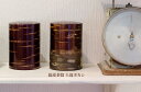 総皮茶筒 上辺ボカシ桜皮細工 樺細工(かばざいく) 冨岡商店 茶筒 茶葉入れ 【ラッピング無料対象商品】