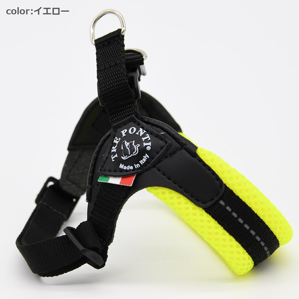 【トレポンティTrePonti】フィッビアアジャスタブルタイプソフトメッシュFibbiaadjustabletypeSOFTMESHSize1/1.5カラー6色ハーネストレポンティイタリアンブランドイタリア製【ペット】【お散歩グッズ】