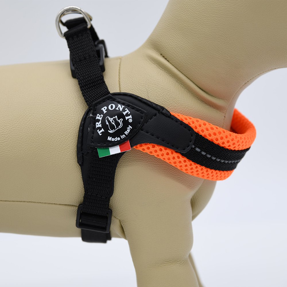 【トレポンティTrePonti】フィッビアアジャスタブルタイプソフトメッシュFibbiaadjustabletypeSOFTMESHSize1/1.5カラー6色ハーネストレポンティイタリアンブランドイタリア製【ペット】【お散歩グッズ】