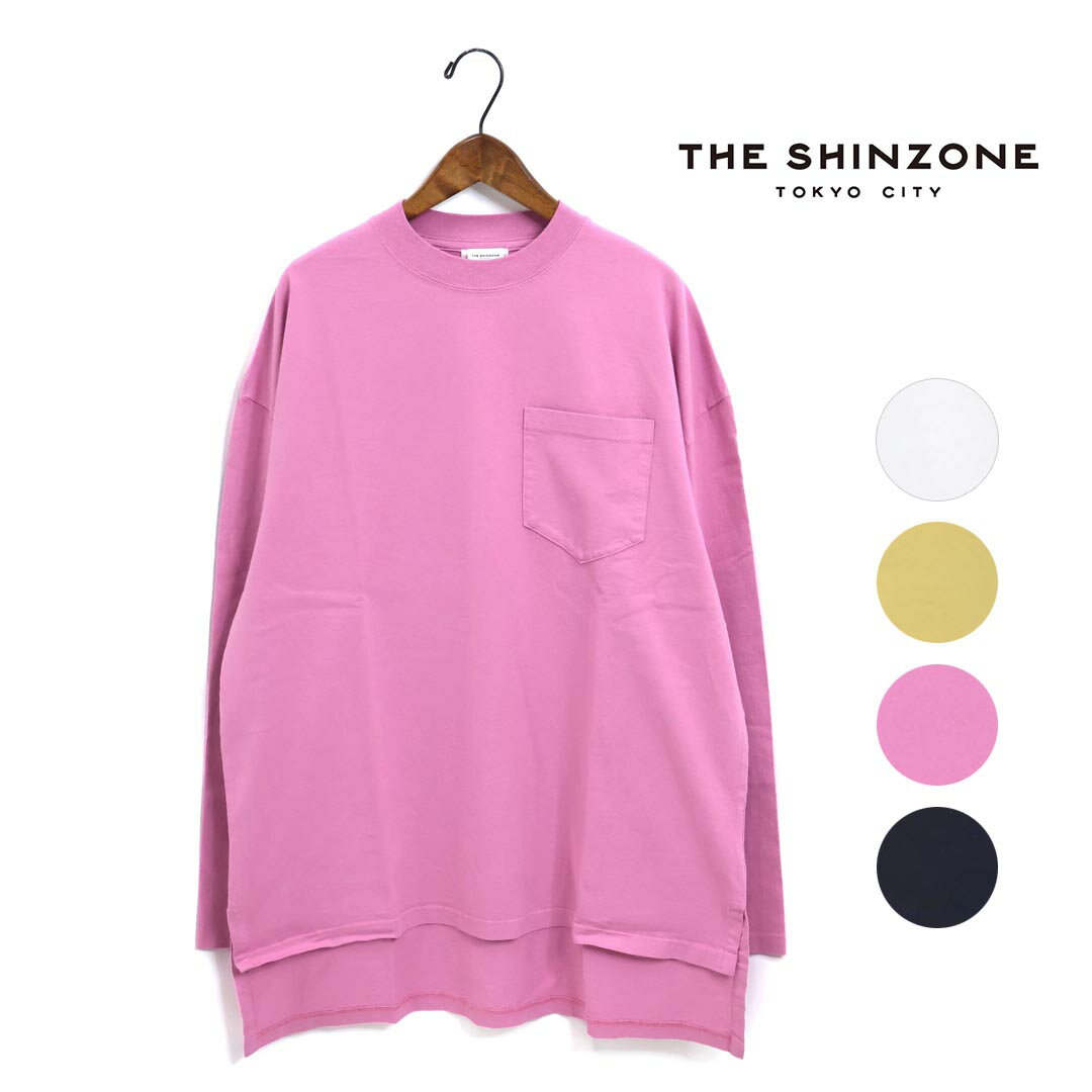 レディース/THE SHINZONE/ザ シンゾーン/SIDE SLIT LONG TEE/品番：24SMSCU02