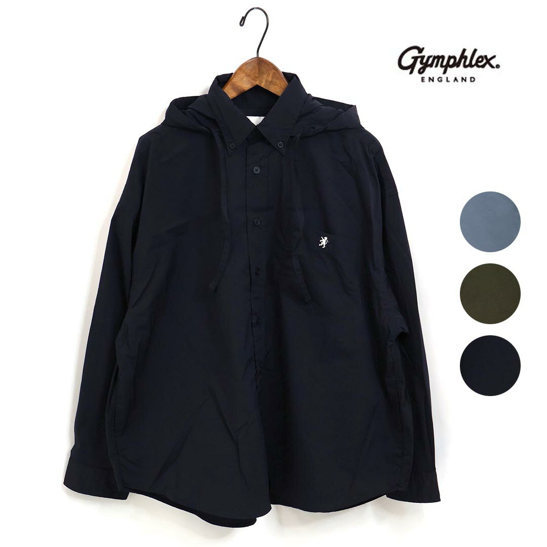 レディース/Gymphlex/ジムフレックス/ナイロン 2WAYシャツジャケット/品番：GY-B0251DNT