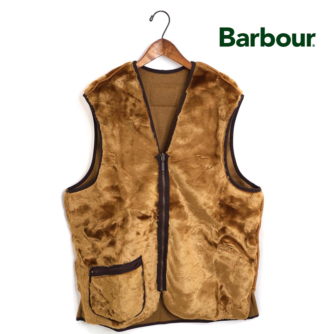 メンズ/Barbour/バブアー/WARM PILE WAISTCOAT ZIPIN LINER/ウォーム パイル ウェストコート ジップイン ライナー/クラシックモデル用ライナー/ベスト/品番:MLI0004