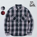 ☆メンズ/MOMOTARO JEANS/桃太郎ジーンズ/ORIGINAL TWILL CHECK SHIRT/オリジナルツイルチェックシャツ/品番:MXLS1002【SALE】【20%OFF】