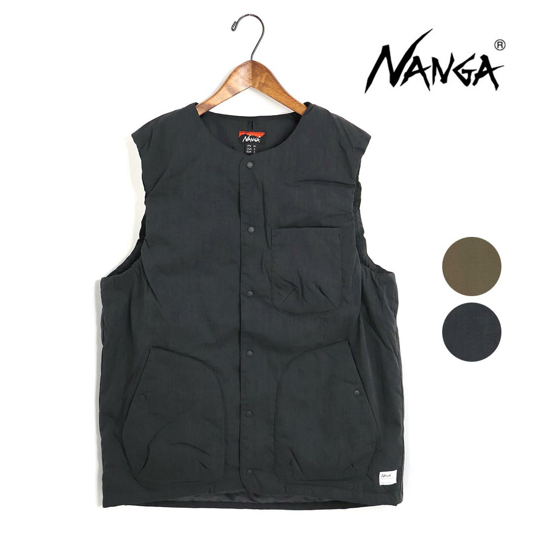 ☆【父の日ギフト】メンズ/NANGA/ナンガ/TAKIBI RIPSTOP INNER DOWN VEST/タキビリップストップインナーダウンベスト/品番：ND2241-1B301【SALE】【30%OFF】