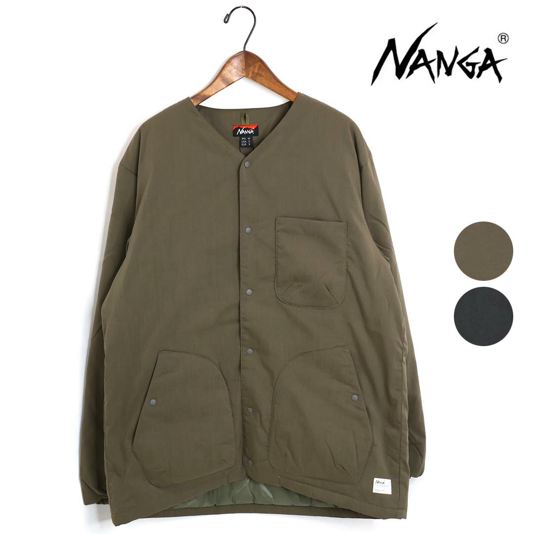 ☆【父の日ギフト】メンズ/NANGA/ナンガ/TAKIBI RIPSTOP INNER DOWN CARDIGAN/タキビリップストップインナーダウンカーディガン/品番：ND2241-1B302【SALE】【30%OFF】