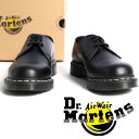 *【母の日ギフト】レディース/メンズ/Dr.Martens/ドクターマーチン/1461 ホワイトウェルト3ホールシューズ/ラウンドトゥ/白ステッチ/CORE/品番:24757001