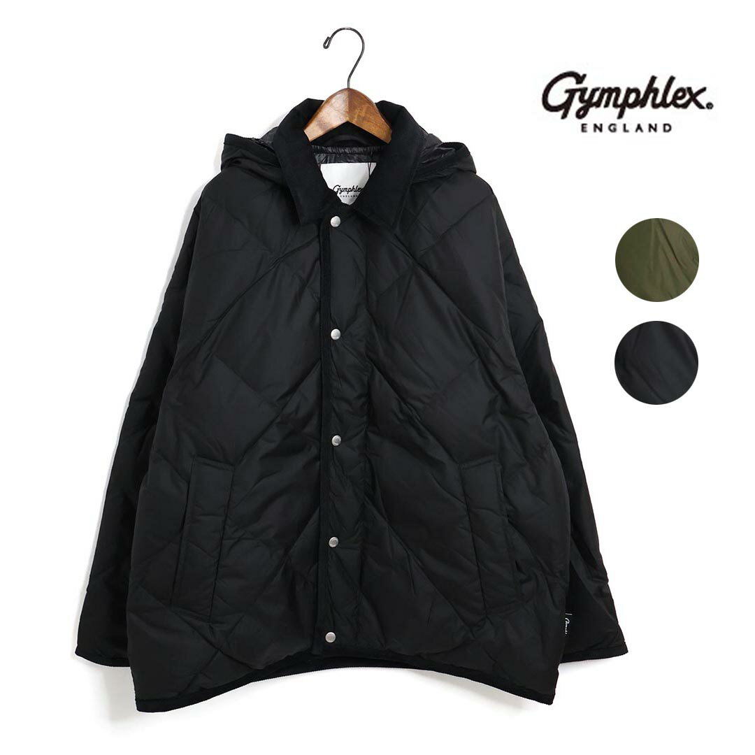 ☆【父の日ギフト】メンズ/Gymphlex/ジムフレックス/ナイロンタフタキルトダウンジャケット/品番：GY-A0434BRN【SALE】【30 OFF】