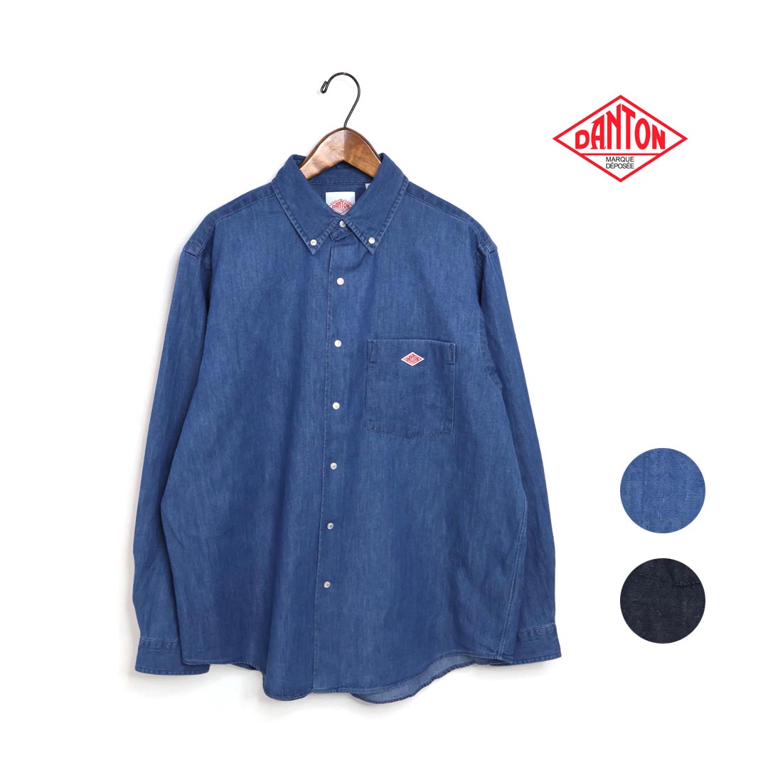 楽天市場】DANTON(スタイル(シャツ)ダンガリーシャツ 楽天市場】DANTON(スタイル(シャツ)ダンガリーシャツ