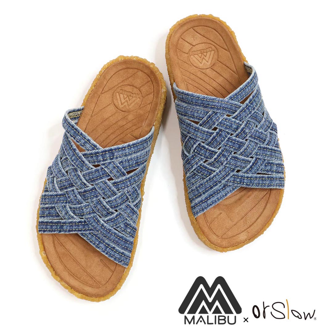 ☆【父の日ギフト】メンズ/レディース/MALIBU SANDALS×orSlow/マリブサンダルズ×オアスロウ/ZUMA/ズマ/品番:MSOS0002【SALE】【40 OFF】