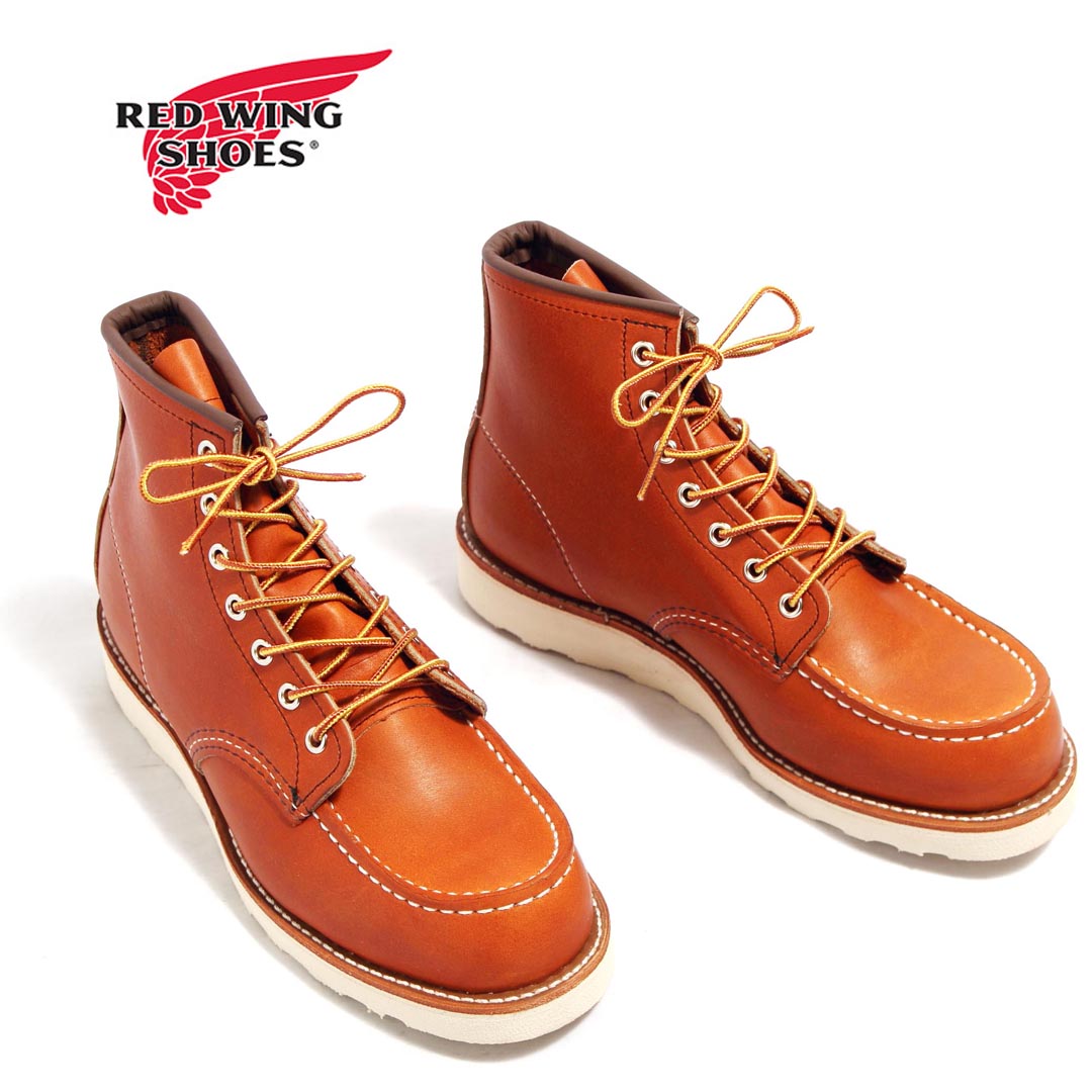 【父の日ギフト】メンズ/RED WING/レッドウイング/6 CLASSIC MOC/6インチ クラシックモック/アイリッシュセッター/【RED WINGJAPAN正規品】/アメリカ製/品番：0875