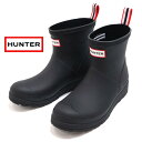 レディース HUNTER ハンター オリジナル プレイ ショートブーツ レインブーツ 品番:WFS2020RMA