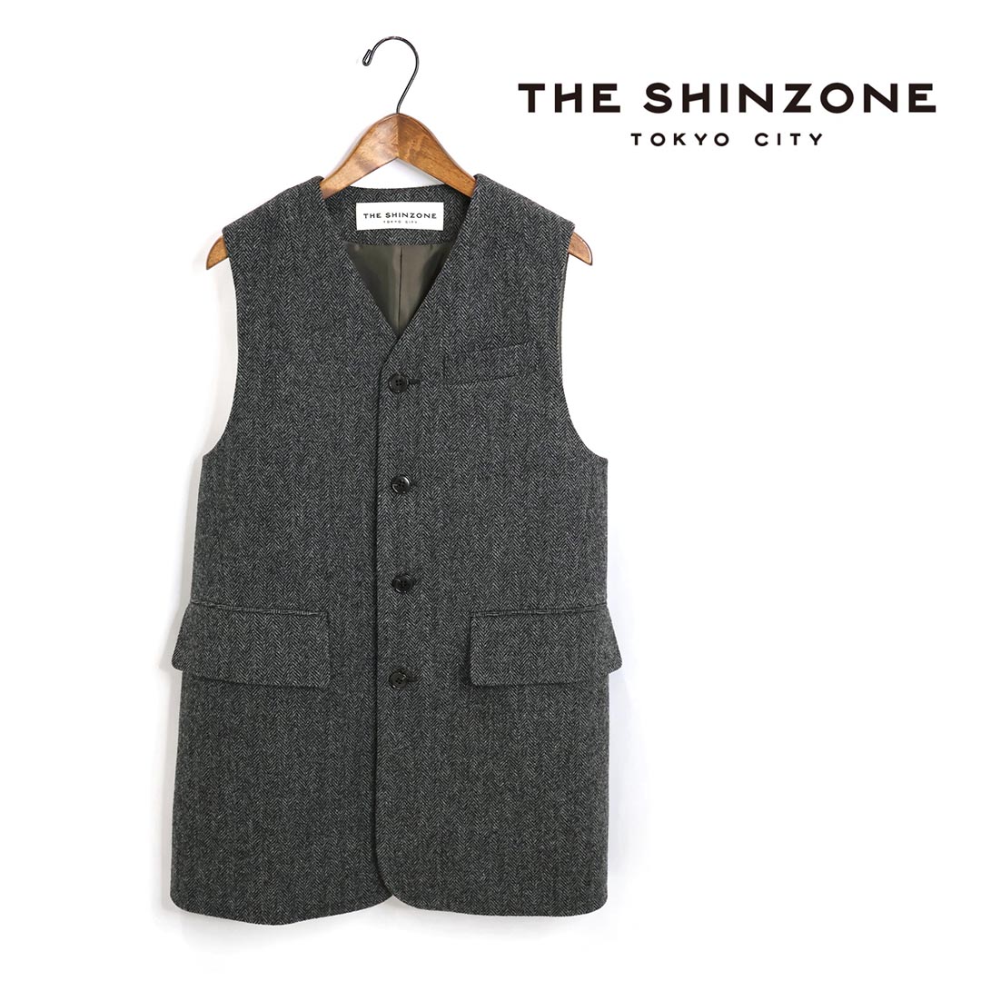 ☆レディース/THE SHINZONE/ザシンゾーン/ヘリンボーンジレ/品番:23AMSJK02【SALE】【30%OFF】