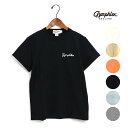 【母の日ギフト】レディース/Gymphlex/ジムフレックス/折り返し袖ロゴTシャツ/刺繍/J-1155CH【1枚までメール便配送のみ】