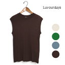 レディース LUV OUR DAYS ラブアワーデイズ スリーブレスT 品番:LV-CT5112