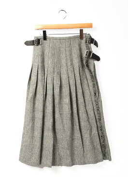 【6/21PM20時〜6/31迄!割引クーポン対象!】◇レディース/O'NEIL OF DUBLIN/オニールオブダブリン/プリーツ巻きリネンスカート/品番:NOD0901(#1028)