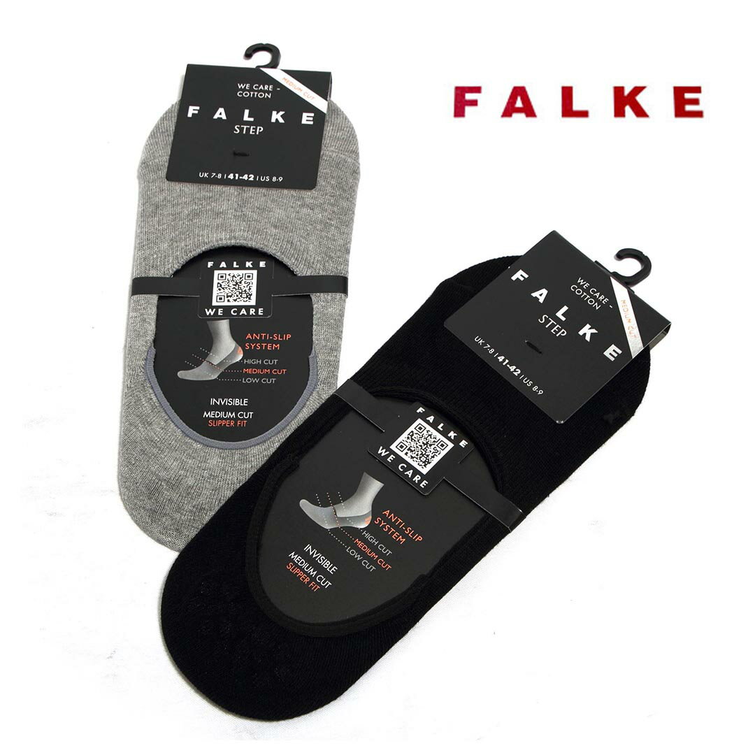 ファルケ メンズ □【父の日ギフト】靴下/メンズ/FALKE/ファルケ/STEP INVISIBLE MEDIUM/ステップ/品番：12498【4足までメール便可】