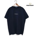 メンズ FRED PERRY フレッドペリー エンブロイダードTシャツ 品番:M4580
