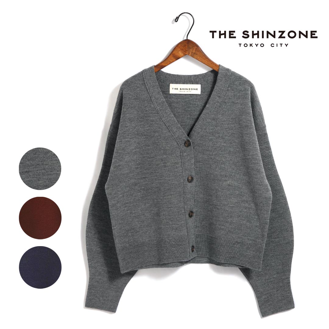 ☆レディース/THE SHINZONE/ザシンゾーン/CAPELIN KNIT CARDIGAN/品番:22AMSNI11【SALE】【40%OFF】