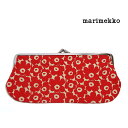 ☆【SALE】ポーチ marimekko マリメッコ Silmalasi Kukkaro Pikkuinen Unikko がま口ポーチ 品番:52224691...